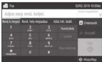 CANON iSENSYS MF543x - Hasznos faxfunkciók - 2