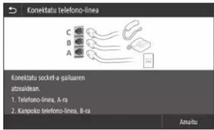 CANON iSENSYS MF543x - Konfigurazioa hasi aurretik - 4