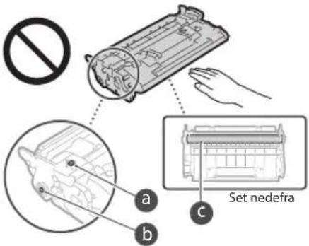 CANON iSENSYS MF543x - Händtering af tonerpatronen - 2
