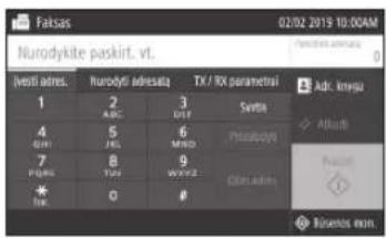 CANON iSENSYS MF543x - Naudingos siuntimo faksu funkcijos - 2