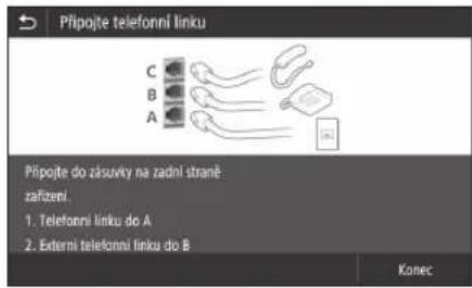 CANON iSENSYS MF543x - Před zahájením konfigurace - 4