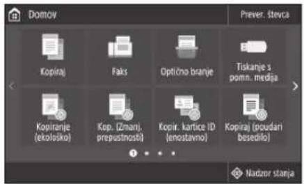 CANON iSENSYS MF543x - Pred začetkom konfiguriranja - 1