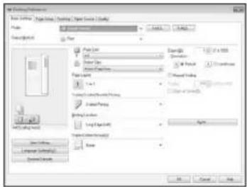 CANON iSENSYS MF543x - Naudingi spausdinimo nustatymai - 2