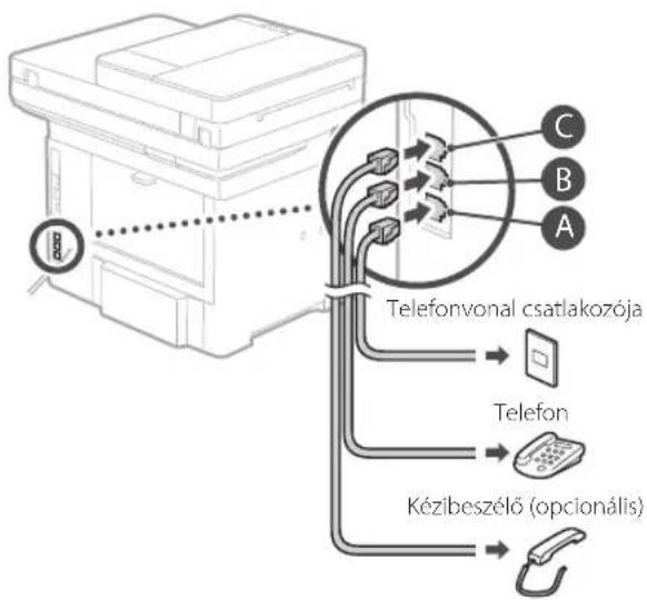 CANON iSENSYS MF543x - A konfiguráció megkezdése előtti teendők - 5