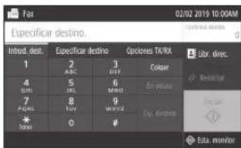 CANON iSENSYS MF543x - Funciones útiles de fax - 2