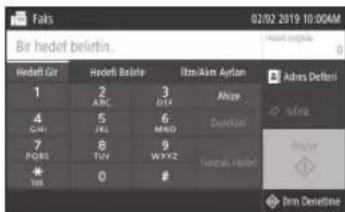 CANON iSENSYS MF543x - Yararlı bulabileceğiz faks işlevler - 2