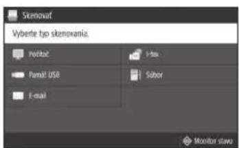 CANON iSENSYS MF543x - Skenovanie z počítača - 1