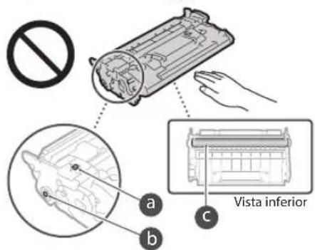 CANON iSENSYS MF543x - Com manipular el cartutx de tòner - 2