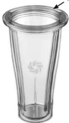 Vitamix Ascent A2300 - Remarque: Ne melangez pas de liquides chauds dans la tasse de 0,6 l (20 oz) ou dans le bol de 225 ml (8 oz). - 3