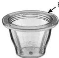 Vitamix Ascent A2300 - Remarque: Ne melangez pas de liquides chauds dans la tasse de 0,6 l (20 oz) ou dans le bol de 225 ml (8 oz). - 4