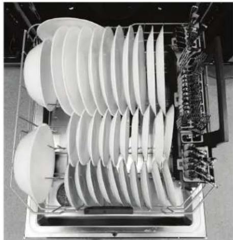 HAIER QDP555SBNTS - LOWER RACK - LOADING - 2