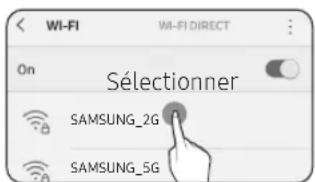 SAMSUNG AX90R7080WD - Configuration et connexion à un point d'accès Wi-Fi à l'aide de votre smartphone - 2