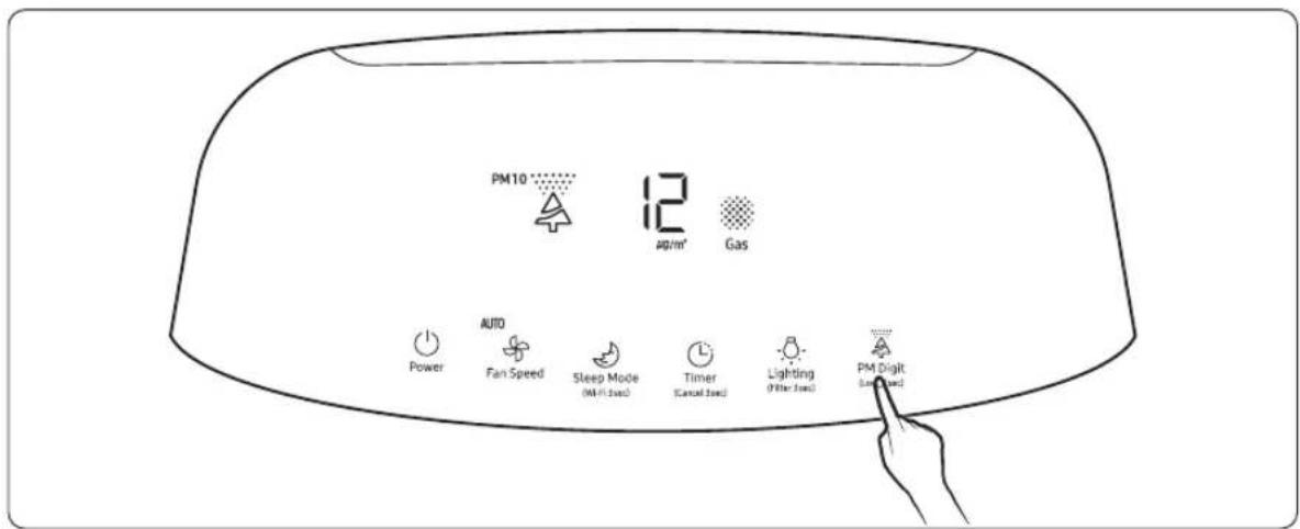 SAMSUNG AX90R7080WD - Vérification de la qualité de l'air - 1