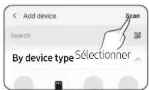 SAMSUNG AX90R7080WD - Sélection du produit pour la connexion - 5