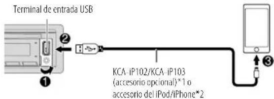 KENWOOD KMRD378BT - Preparativos: - 1