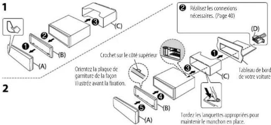 KENWOOD KMRD378BT - Procédure de base - 1
