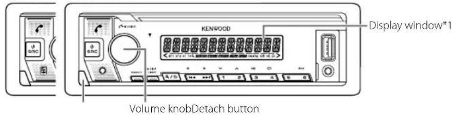 KENWOOD KMRM328BT - Basics - 2