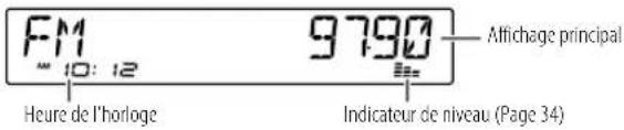 KENWOOD KMRM328BT - Changez l'information sur l'affichage - 1