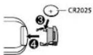 KENWOOD KMRM328BT - Comment remplacer la pile - 2