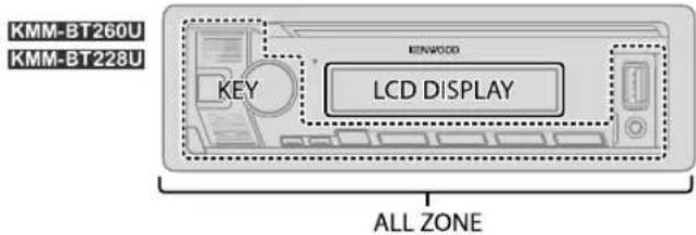 KENWOOD KMRM328BT - DisplaySettings - 2