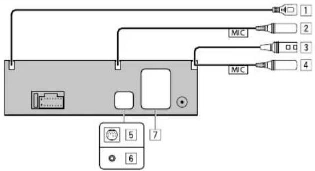 KENWOOD KMRM328BT - Installation/Connexion - 1