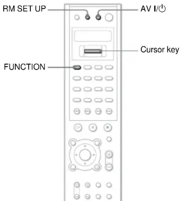 SONY AVDC700ES - Controlling satellite receivers with the remote - 1