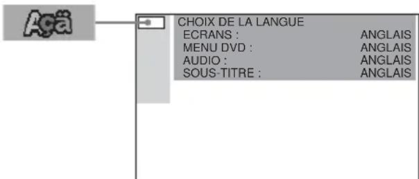 SONY AVDC700ES - (CHOIX DE LA LANGUE) - 6