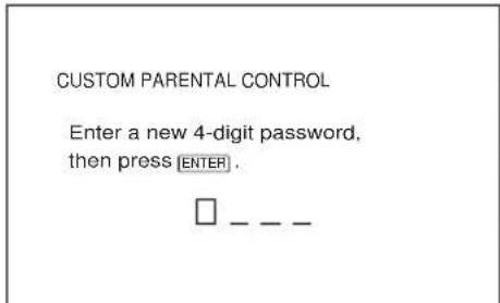 SONY AVDC700ES - To enter a 4-digit password using NUM and Cursor key - 2