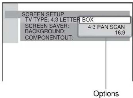 SONY AVDC700ES - Select an item using / , then press ENTER or . - 1