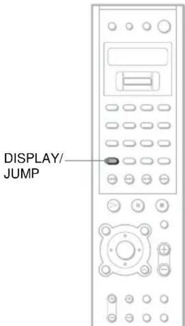 SONY AVDC700ES - Viewing the Playing Time and Remaining Time in the Front Panel Display - 1
