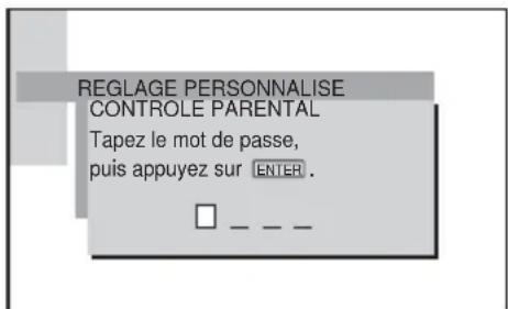 SONY AVDC700ES - Si vous avez déjà enregistré un mot de passer - 1