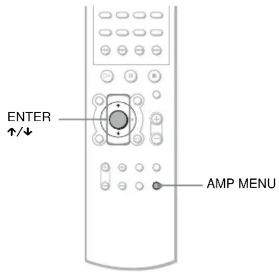 SONY AVDC700ES - Sélection du décodage prioritaire - 5
