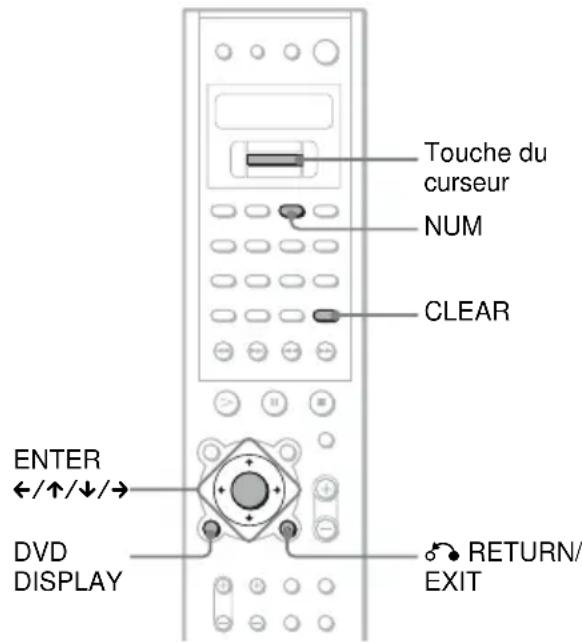 SONY AVDC700ES - Recherche d'un titre/ chapitre/plage/index/ album/fichier - 5