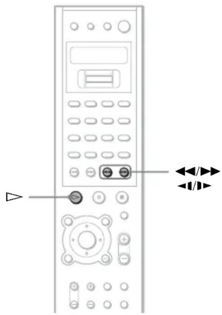 SONY AVDC700ES - Recherche d'un point spécifique sur un disque - 4