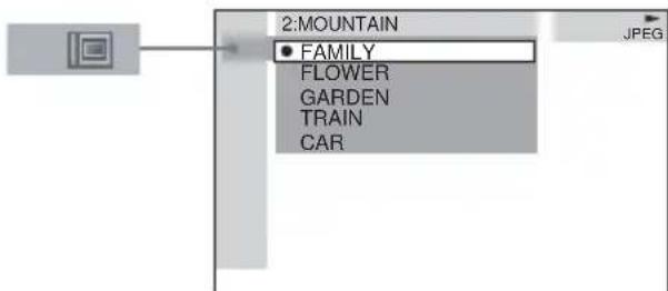SONY AVDC700ES - Selecting an album and file - 2