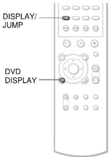 SONY AVDC700ES - Checking the Playing Time and Remaining Time in the Control Menu - 1