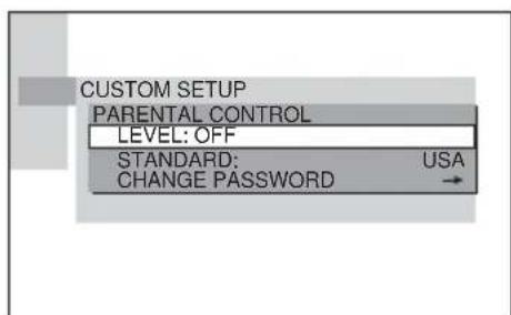 SONY AVDC700ES - Enter your password using NUM and Cursor key, then press ENTER. - 1