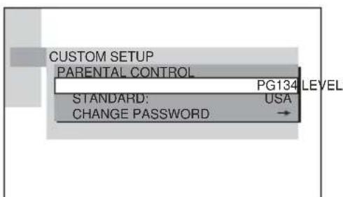 SONY AVDC700ES - Enter your password using NUM and Cursor key, then press ENTER. - 4