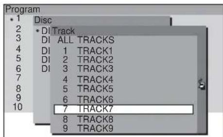 SONY AVDC700ES - In stop mode, press PLAY MODE repeatedly until "PROGRAM" appears in the front panel display. - 4