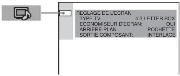 SONY AVDC700ES - (REGLAGE DE L'ECRAN) - 6