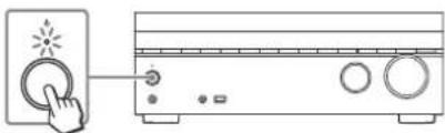 SONY STRZA810ES - Preparation 1: Preparing the receiver and the remote control - 3