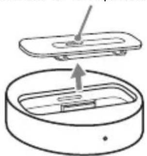 SONY DAVHDX277WC - Pour-retirer l'adaptateur de socles pour iPod - 1