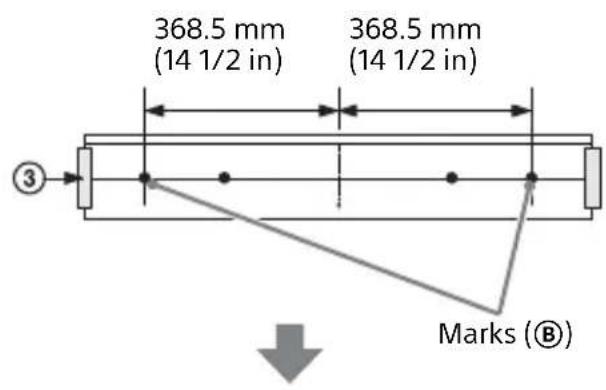 SONY HTZ9F - Mounting the Bar Speaker on a Wall - 3