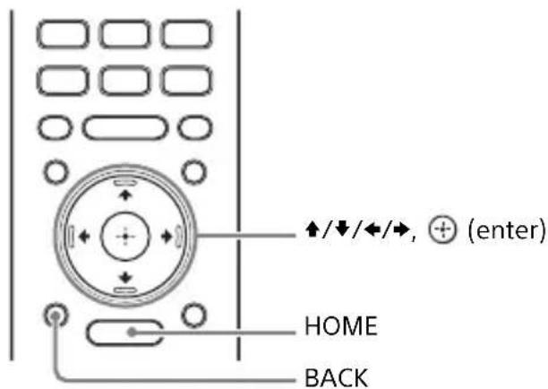 SONY HTZ9F - Using the Home Menu - 1