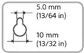 SONY HTZ9F - Mounting the Rear Speaker on a Wall - 2