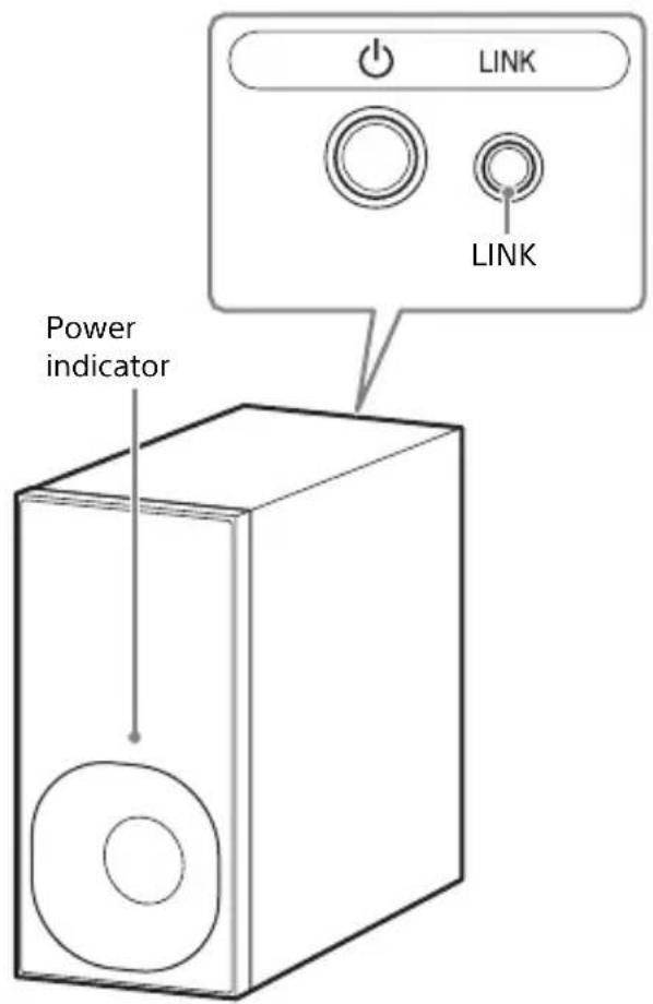 SONY HTZ9F - Connecting the Subwoofer or Rear Speakers Manually - 1
