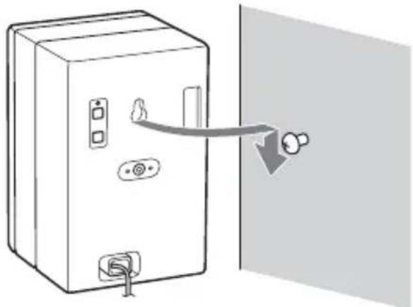 SONY HTZ9F - Mounting the Rear Speaker on a Wall - 3