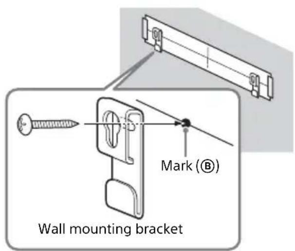 SONY HTZ9F - Mounting the Bar Speaker on a Wall - 4