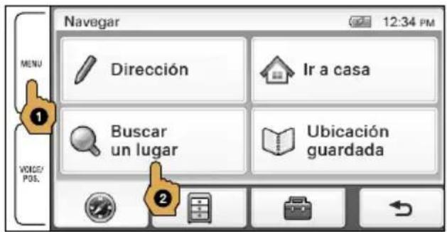 SONY NVU94T - Búsqueada por nombre de PDI (Puntos de Interés) - 1