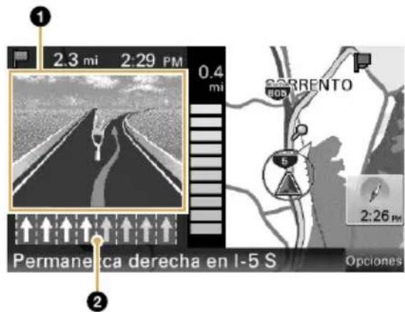 SONY NVU94T - Aproximación a una intersección de autopista sin peajes - 1